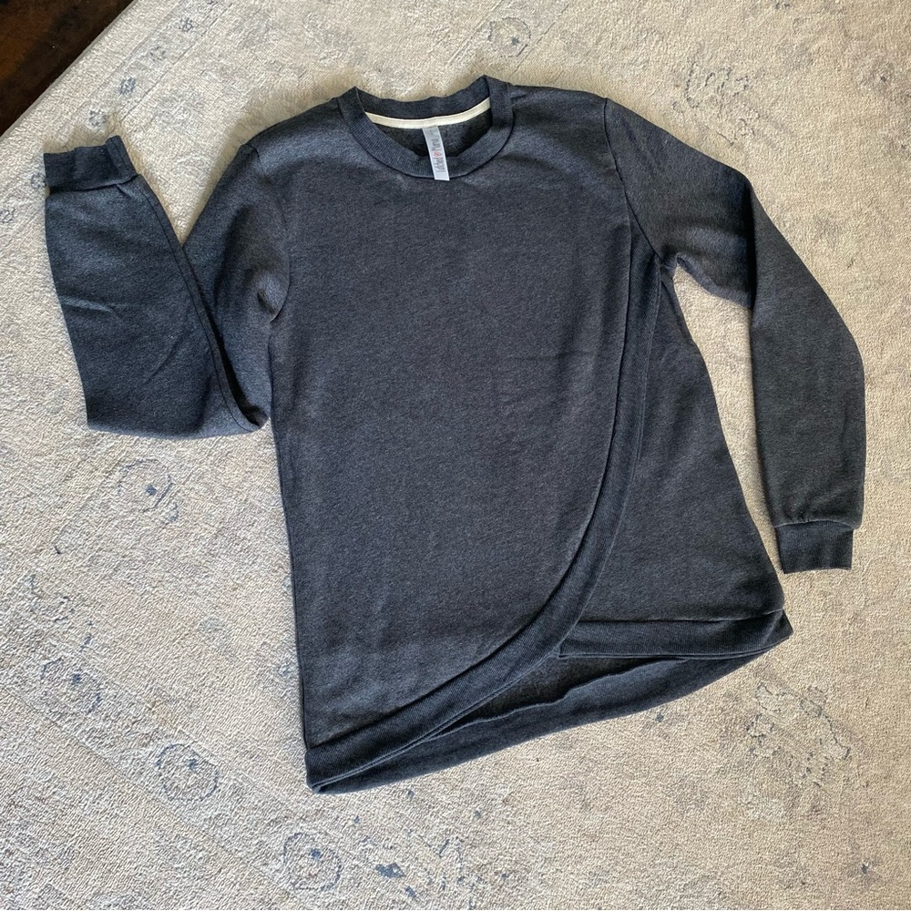 Classic Black Women's Crewneck Top